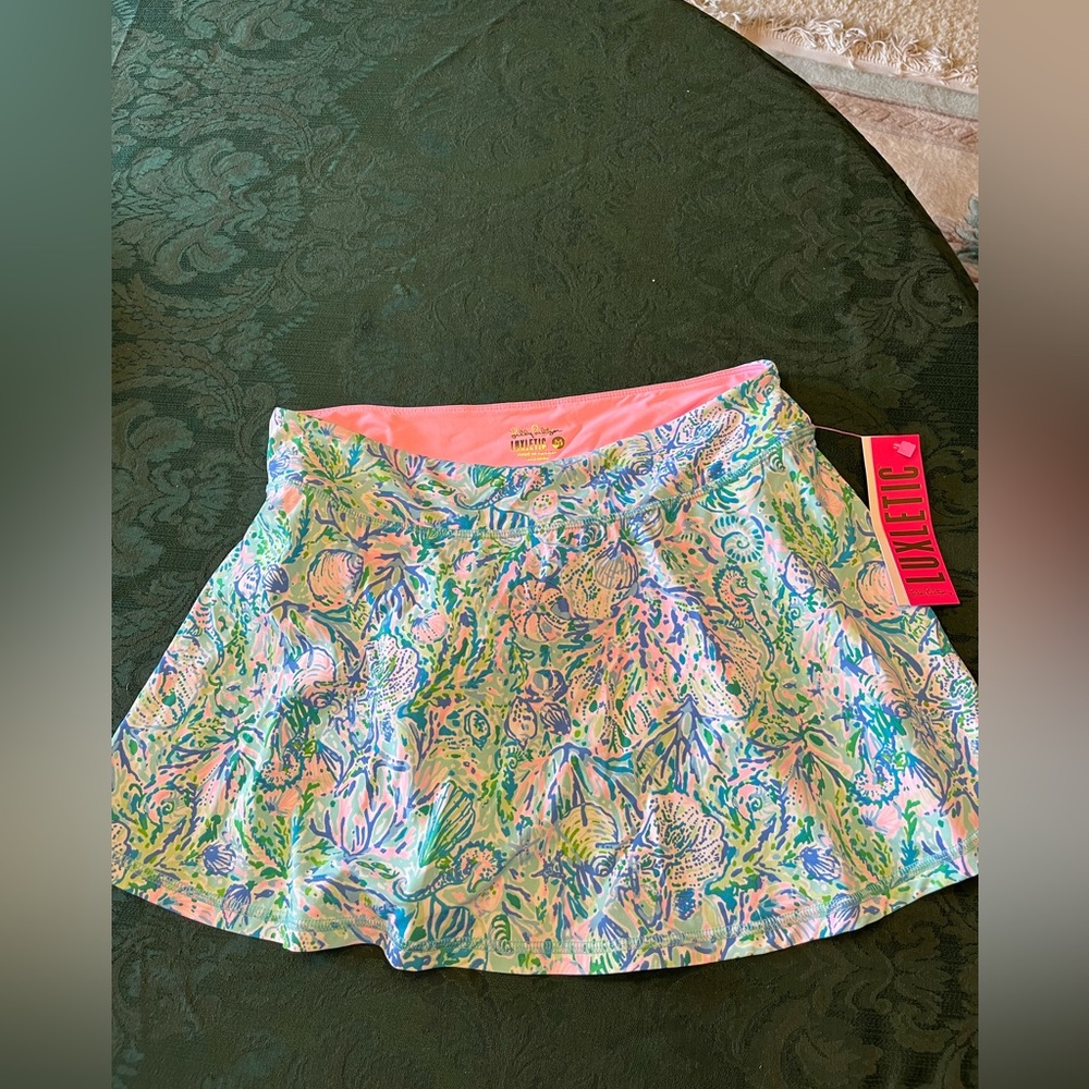 Lilly Pulitzer skort in Soleil it on me